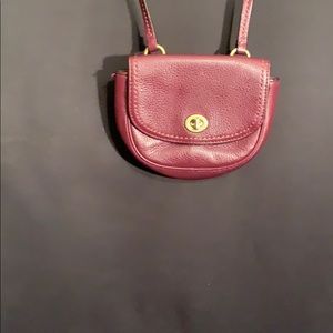 COACH mini bag Burgundy